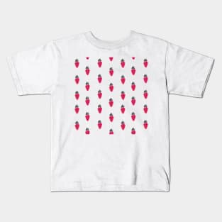 Strawberry Kisses Kids T-Shirt